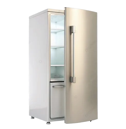 single door fridge